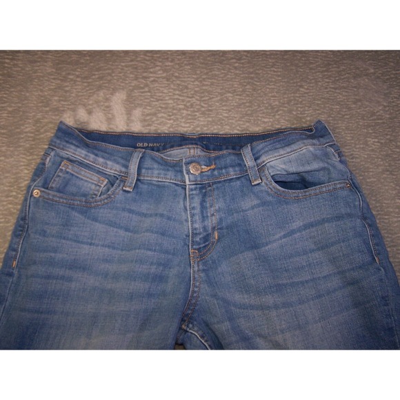 Old Navy Jeans Women's Size 6 30X28 Regular Dark Wash Boyfriend Skinny - Picture 5 of 13